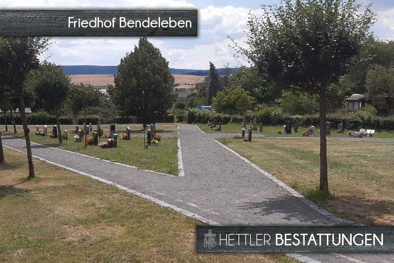 Friedhof in Bendeleben. Ihr Ort des Abschieds mit Hettler Bestattungen.