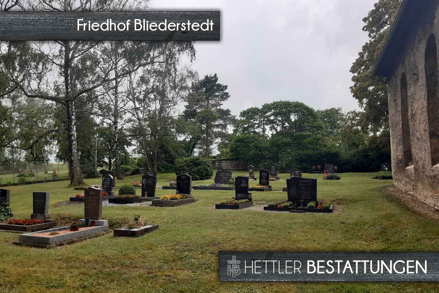 Friedhof in Bliederstedt. Ihr Ort des Abschieds mit Hettler Bestattungen.