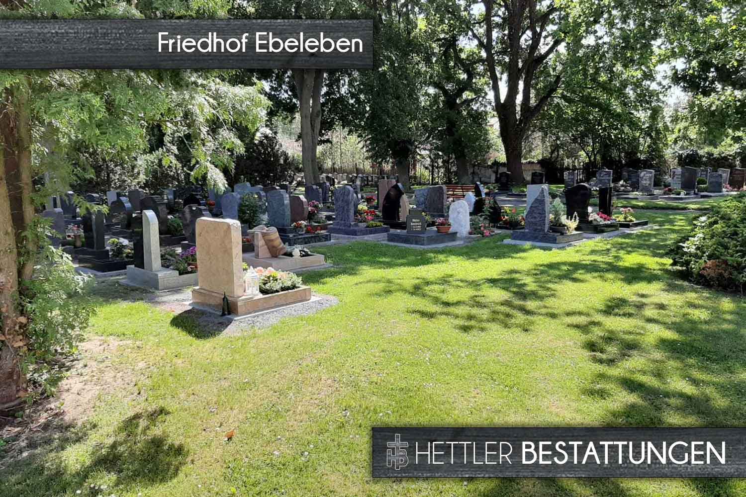 Friedhof in Ebeleben. Ihr Ort des Abschieds mit Hettler Bestattungen.