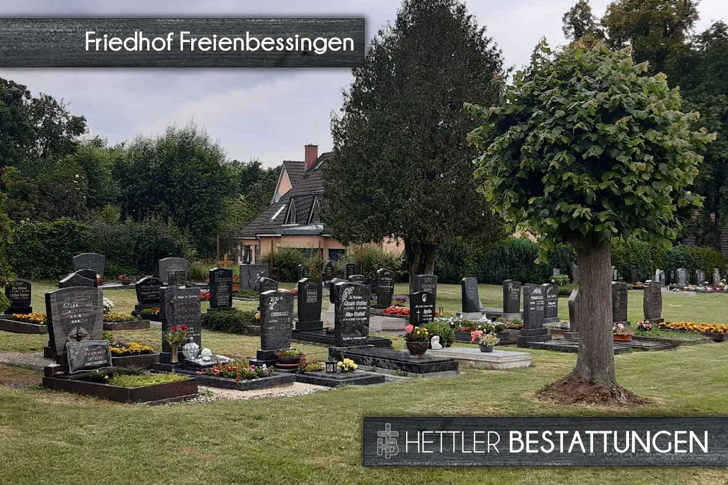 Friedhof in Freienbessingen. Ihr Ort des Abschieds mit Hettler Bestattungen.