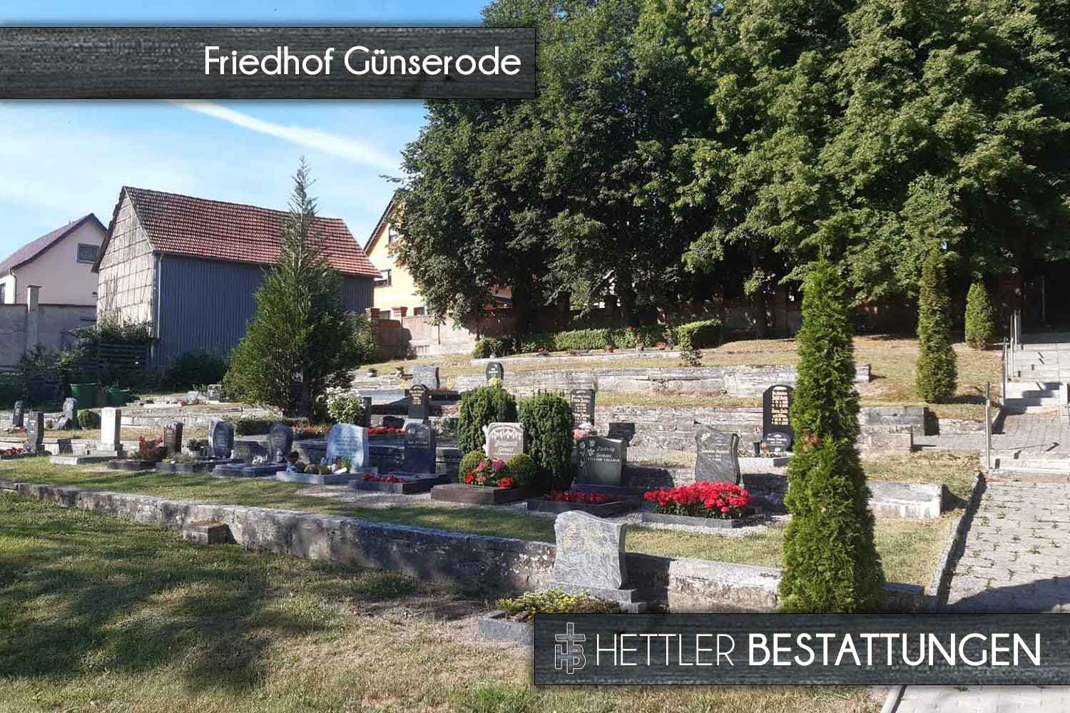 Friedhof in Günserode. Ihr Ort des Abschieds mit Hettler Bestattungen.